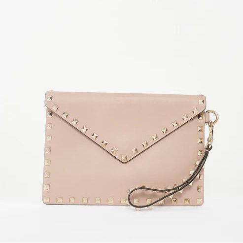 Valentino Garavani Rockstud Envelope Clutch 1