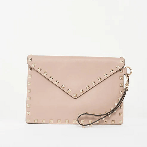 Valentino Garavani Rockstud Envelope Clutch - BEAUTY BAR