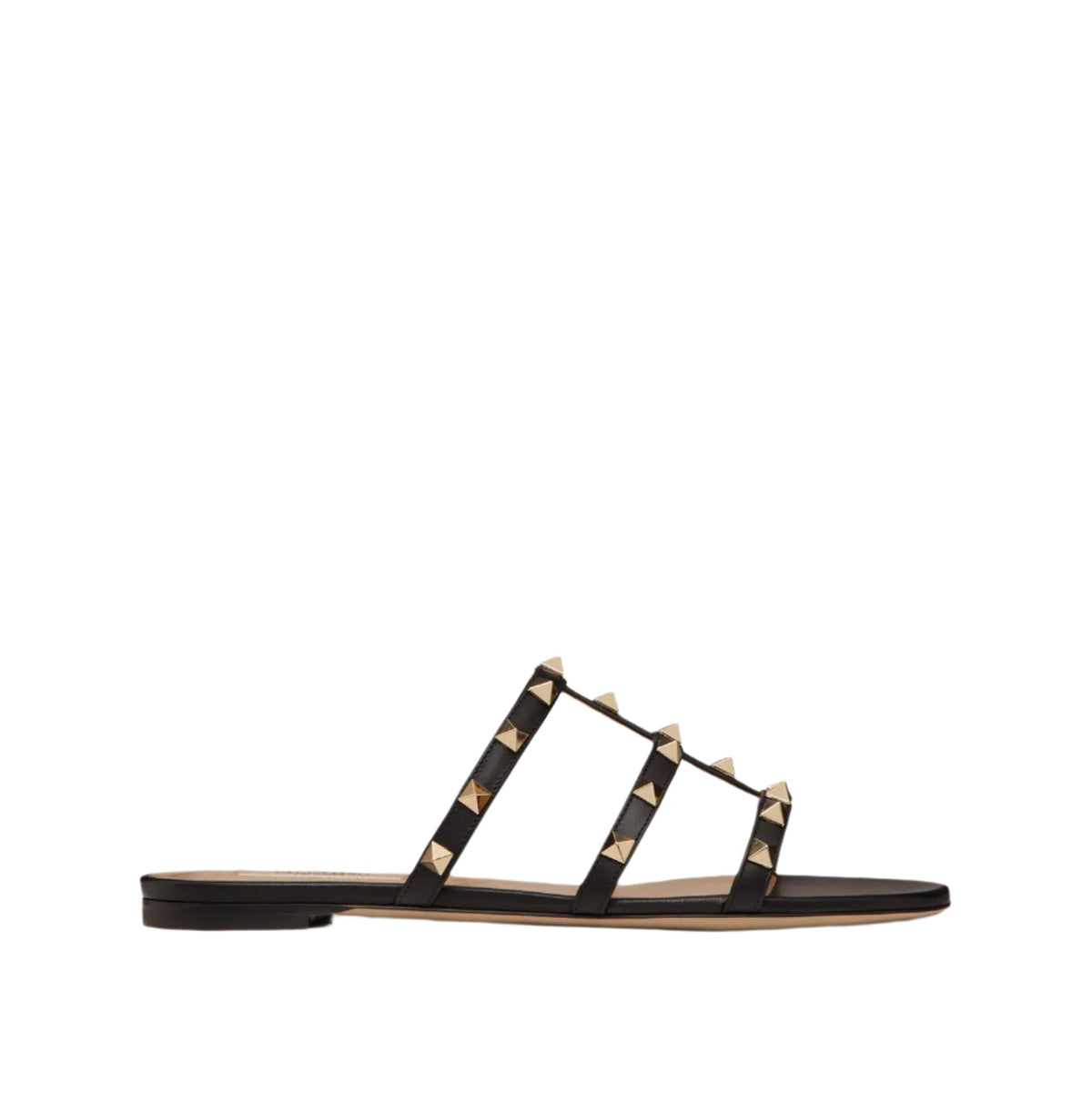 Valentino Garavani Rockstud Flat Slide Sandal 5