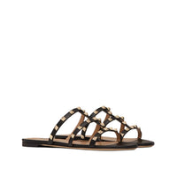 Valentino Garavani Rockstud Flat Slide Sandal