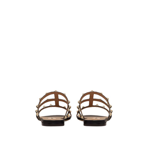Valentino Garavani Rockstud Flat Slide Sandal - BEAUTY BAR