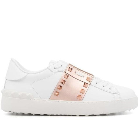 Valentino Garavani Rockstud Leather Sneakers - BEAUTY BAR