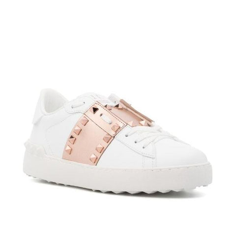 Valentino Garavani Rockstud Leather Sneakers - BEAUTY BAR