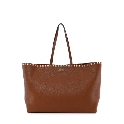 Valentino Rockstud Leather Tote
