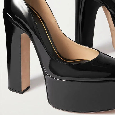 Valentino Garavani Tan - Go 155 Leather Platform Pumps - BEAUTY BAR