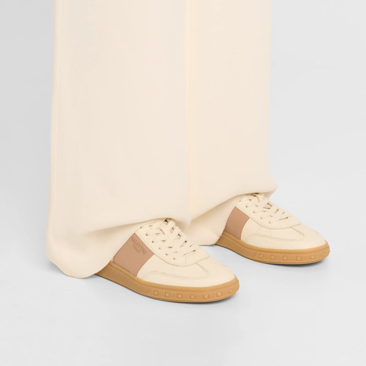 Valentino Garavani Upvillage Bicolor Stripe Low-Top Sneaker 2