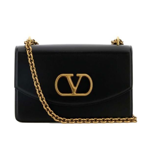 Valentino Garavani Vain Shoulder Bag In Shiny Leather 1