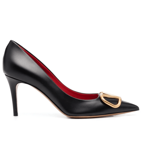Valentino Garavani VLogo 85mm Pumps - BEAUTY BAR