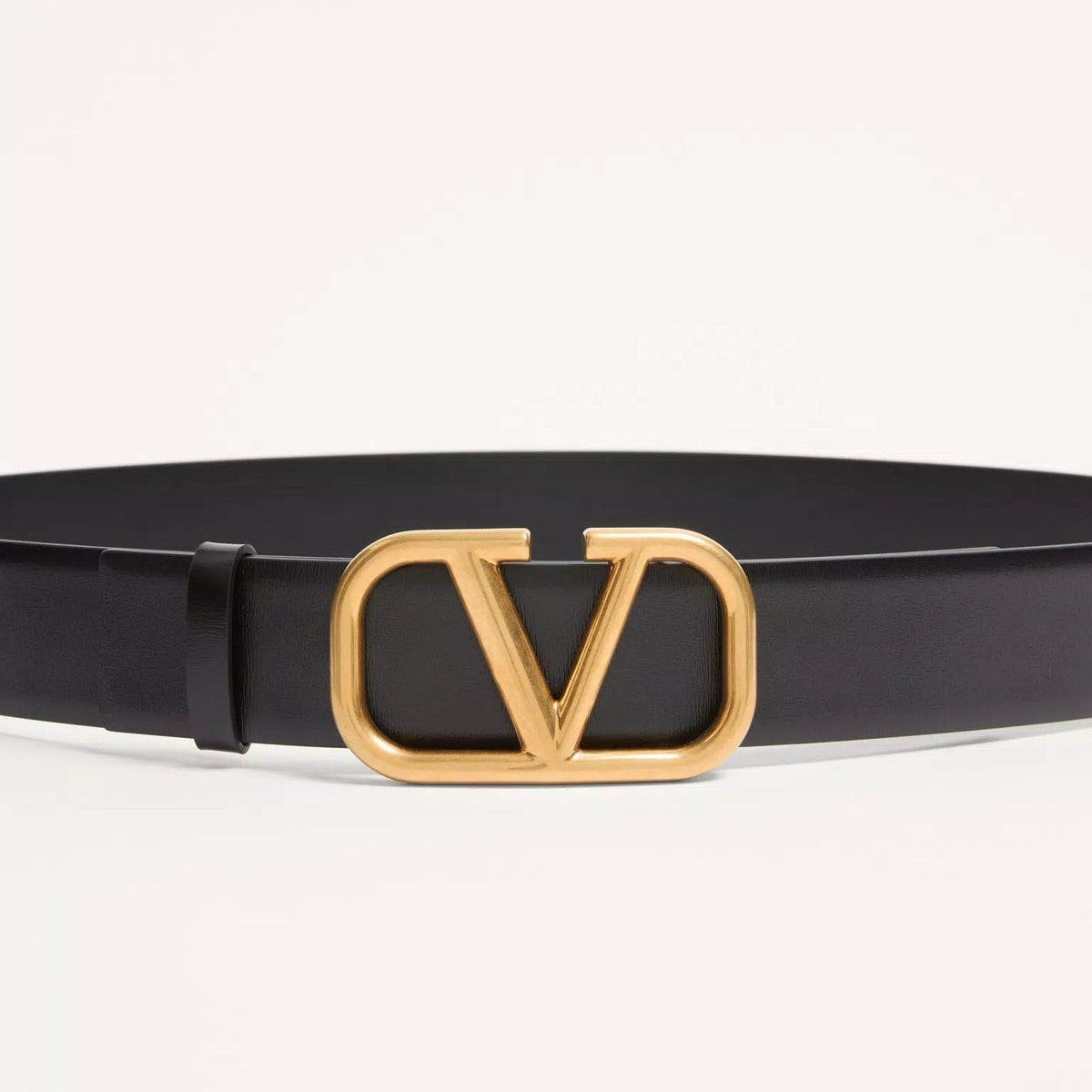 Valentino Garavani VLogo Buckle Leather Belt Medium 2