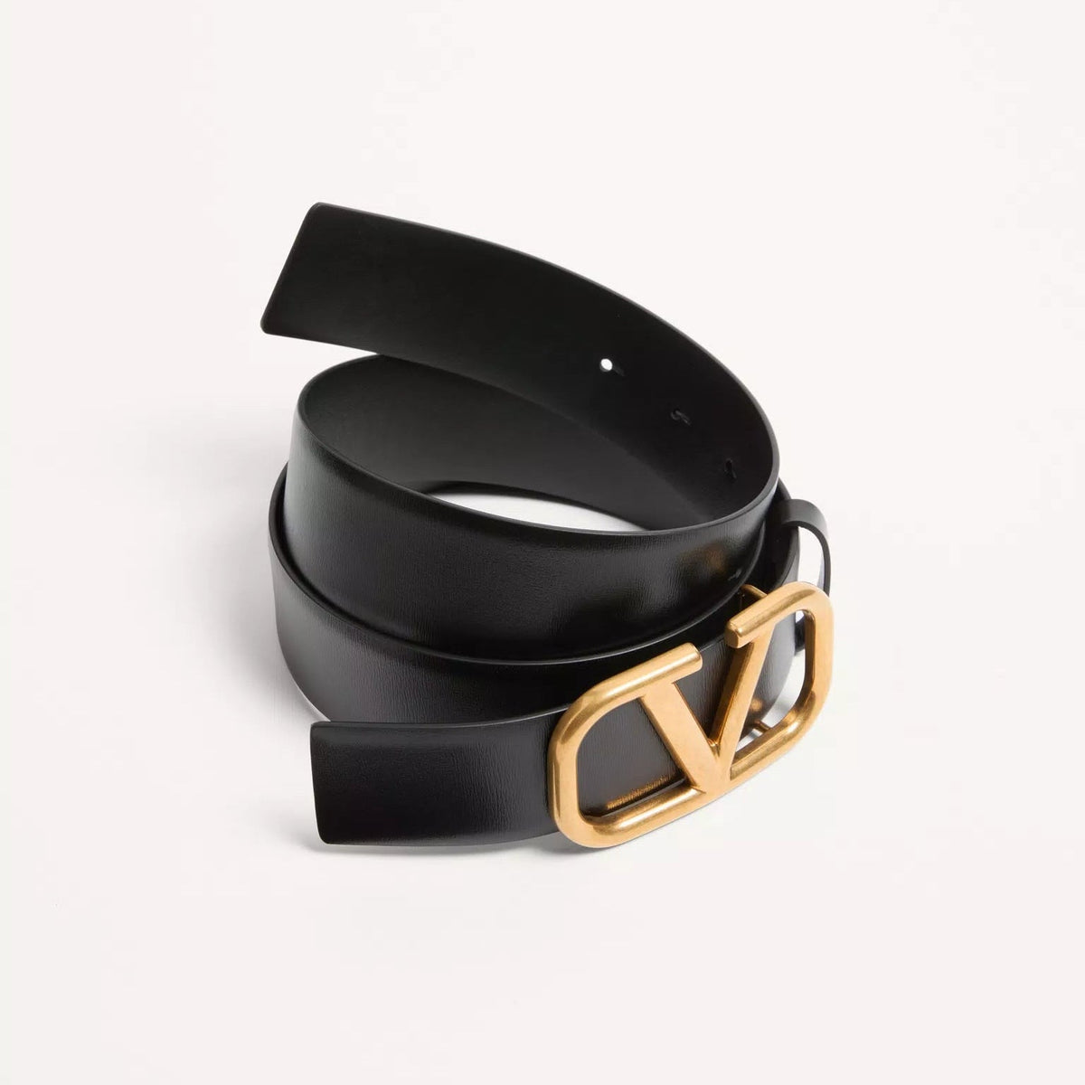 Valentino Garavani VLogo Buckle Leather Belt Medium 3