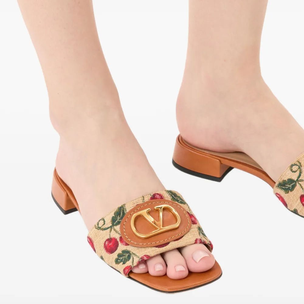 Valentino Garavani Vlogo Cherryfic Sandals 3