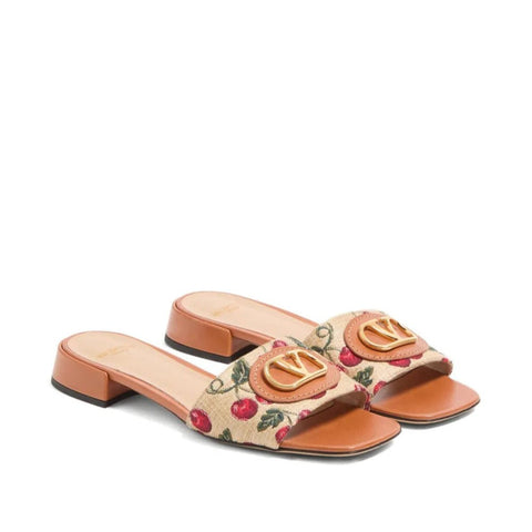 Valentino Garavani Vlogo Cherryfic Sandals - BEAUTY BAR