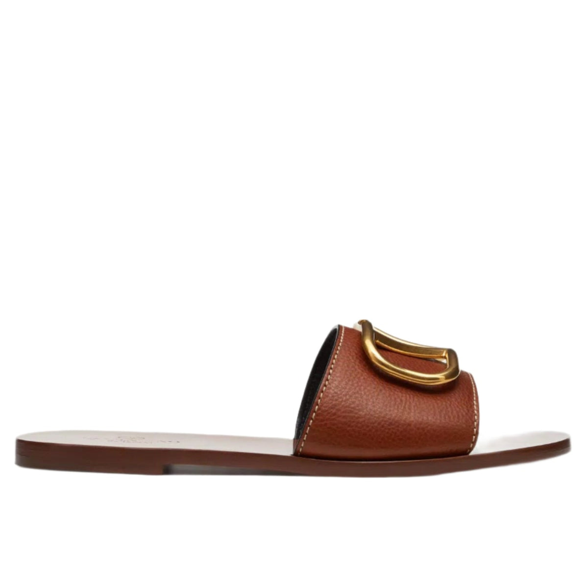 Valentino Garavani VLogo Leather Slides 6