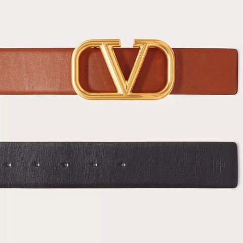 Valentino Reversible Vlogo Belt Medium - BEAUTY BAR