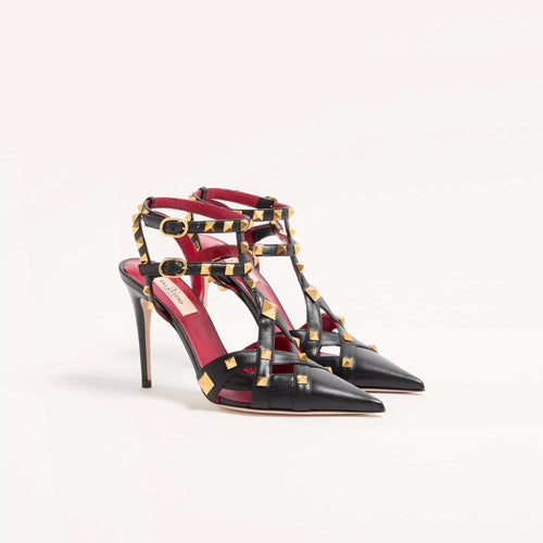 Valentino Studdy Kidskin Pumps 10 Cm