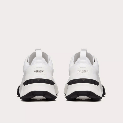 Valentino True Act Low Top Trainer In Mesh And Rubberised Fabric - BEAUTY BAR