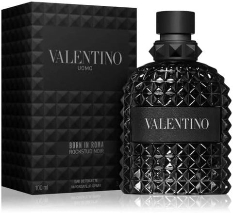 Valentino Uomo Born In Roma Rockstud Noir For Men - EDT - 100ml - BEAUTY BAR