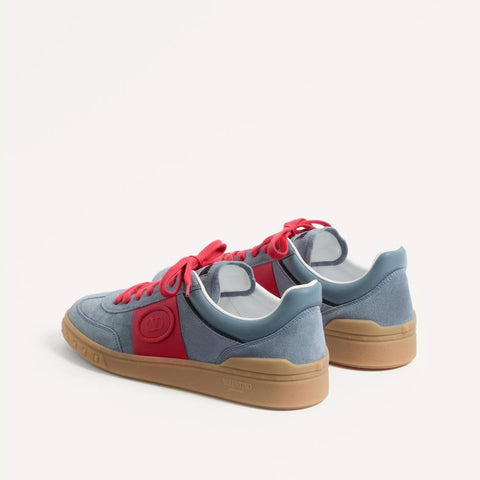 Valentino Upvillage Low Top Sneaker In Split Leather - BEAUTY BAR