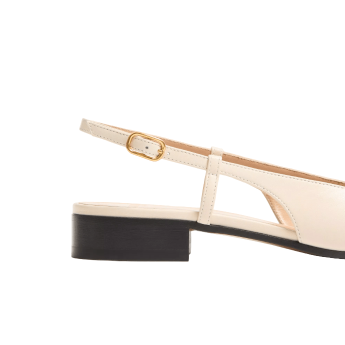 Valentino Valet Du Roi Kid Slingback Ballerina 3