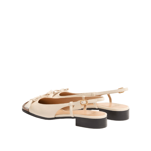 Valentino Valet Du Roi Kid Slingback Ballerina - BEAUTY BAR