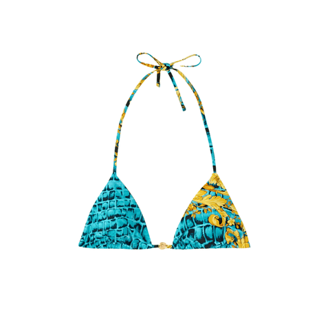 Versace Baroque - Print Tie - Side Bikini Briefs in - BEAUTY BAR