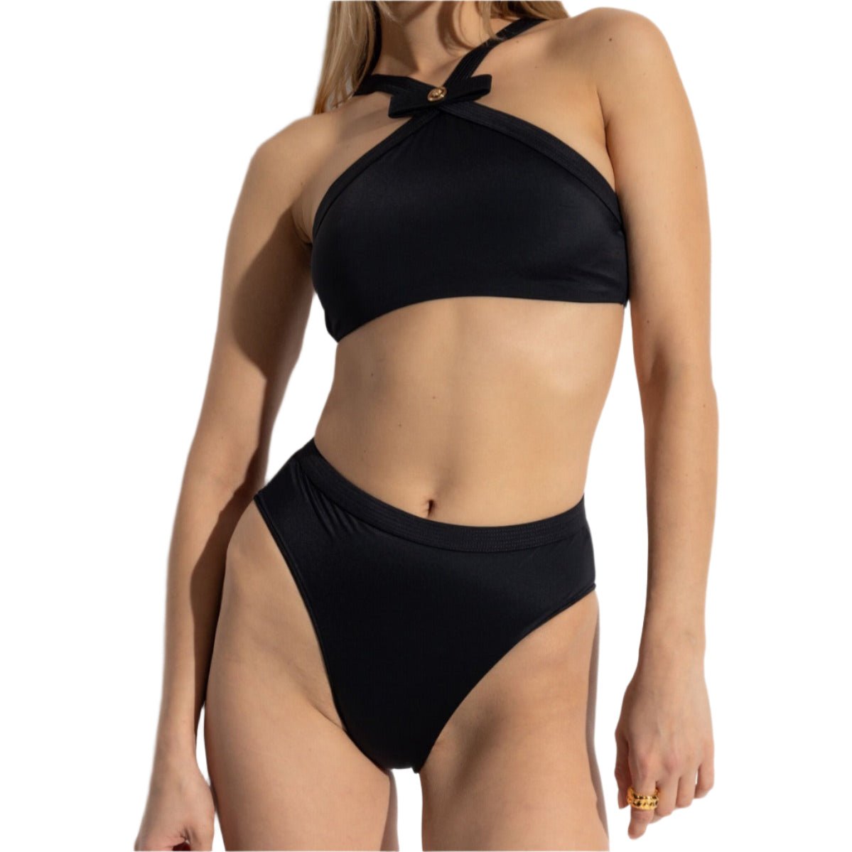 Versace Black Swimsuit Bottom 2