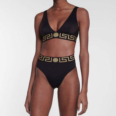 Versace Bralette Bikini Top - BEAUTY BAR