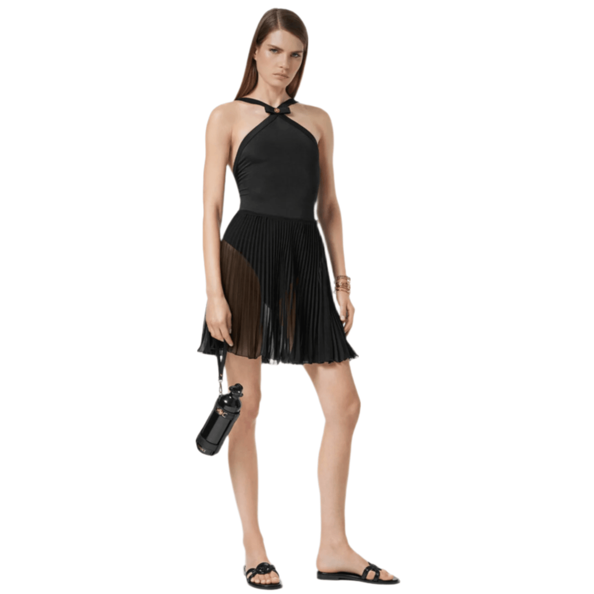 Versace Gianni Ribbon One-Piece Swimsuit 4