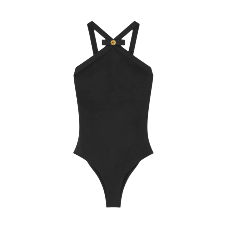 Versace Gianni Ribbon One-Piece Swimsuit 2