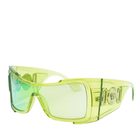 Versace Green Maxi Medusa Biggie Sunglasses - BEAUTY BAR