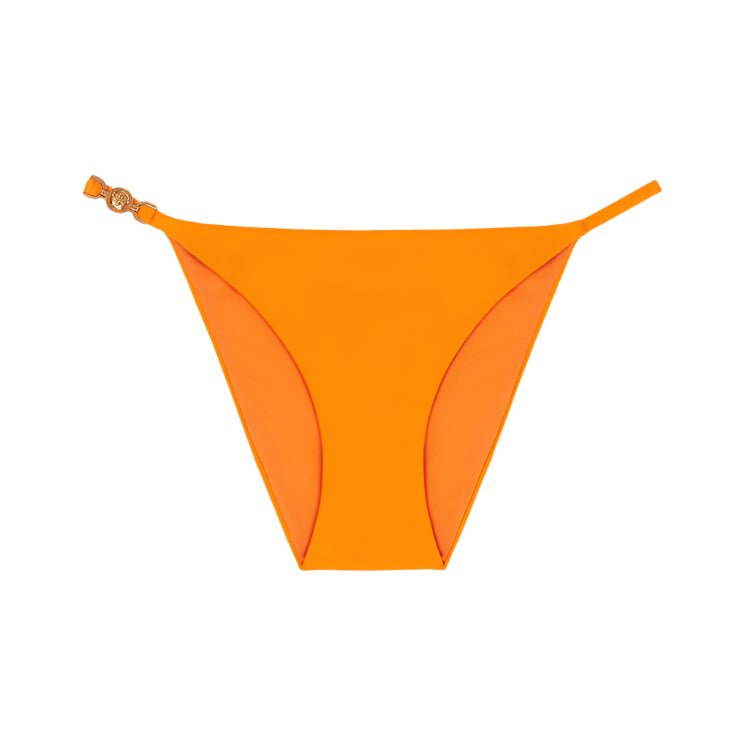 Versace Triangle Bikini Bottoms In Orange 5