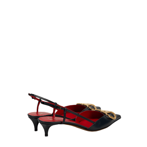 VLogo Signature Calfskin Slingback Pump - BEAUTY BAR