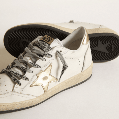 Women's Ball Star With Gold Star And Heel Tab - BEAUTY BAR