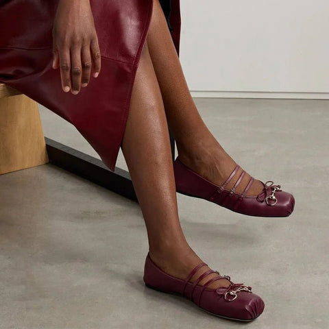 Women's Gucci Horebit Ballet Flat - BEAUTY BAR