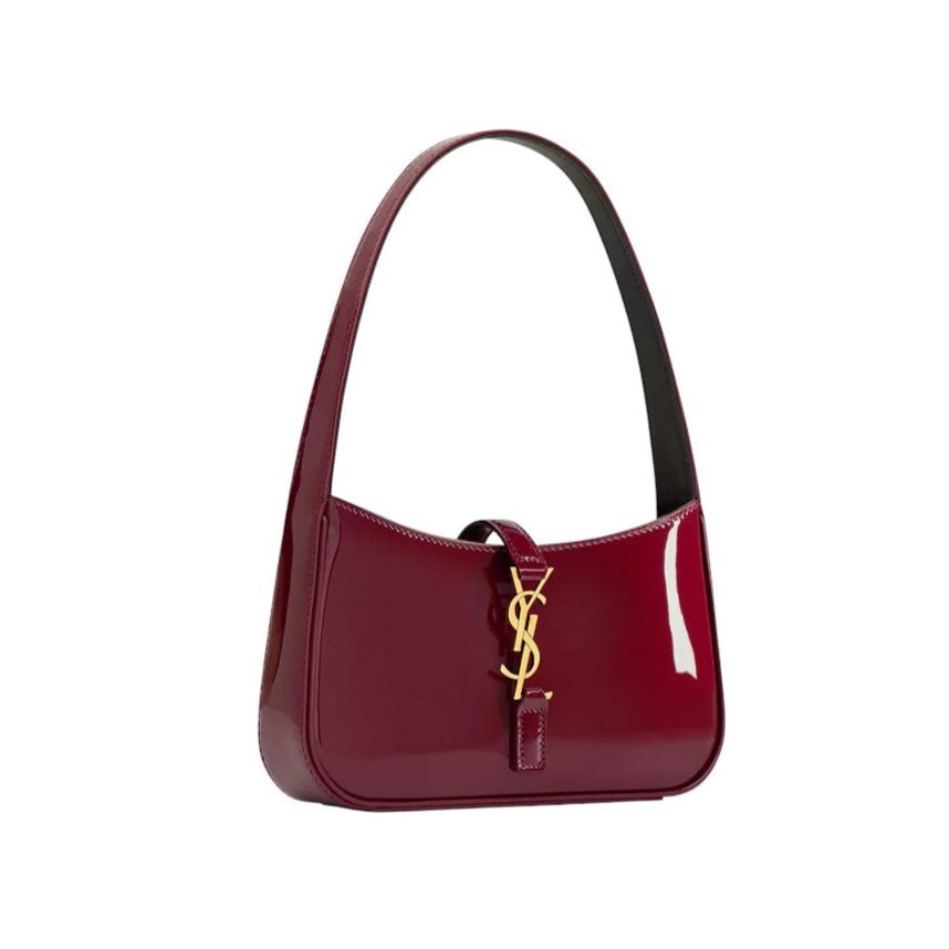 YSL Burgundy Hobo Bag 2