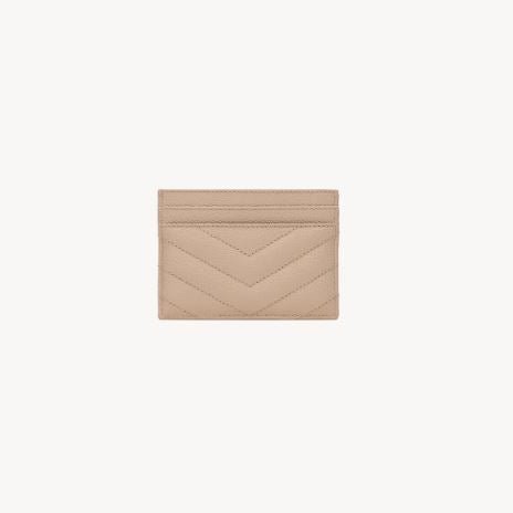 Yves Saint Laurent Card Case In Vintage Leather 2