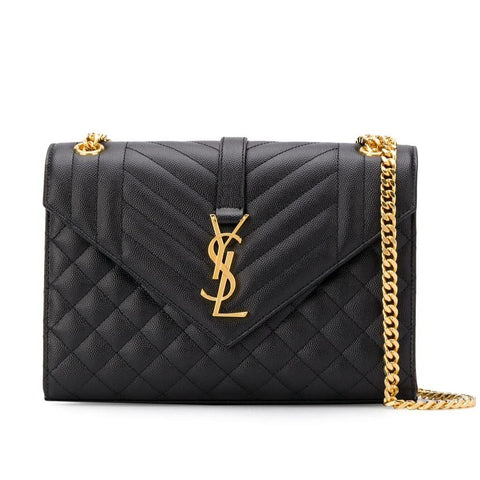 Yves Saint Laurent Cassandra Quilted Shoulder Bag - BEAUTY BAR