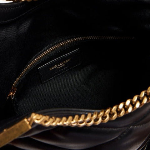 Yves Saint Laurent Cerniera Quilted Leather Top-Handle Bag - BEAUTY BAR