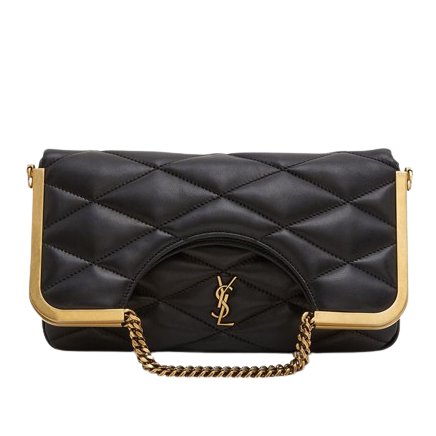 Yves Saint Laurent Cerniera Quilted Leather Top-Handle Bag - BEAUTY BAR