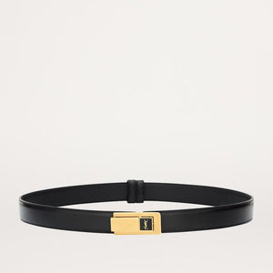 Yves Saint Laurent Charniere Buckle Belt