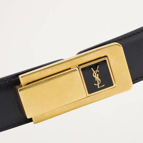 Yves Saint Laurent Charniere Buckle Belt - BEAUTY BAR