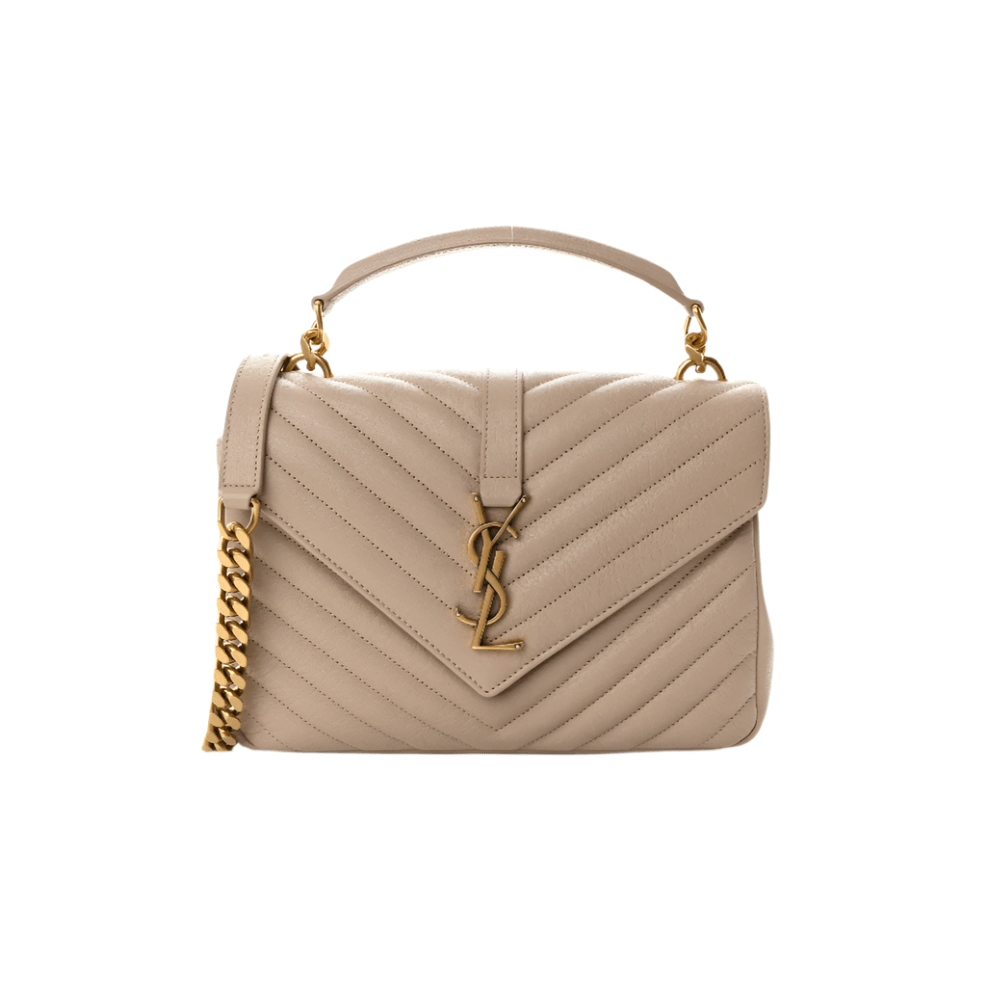 Yves Saint Laurent Collège Medium Leather Shoulder Bag 1