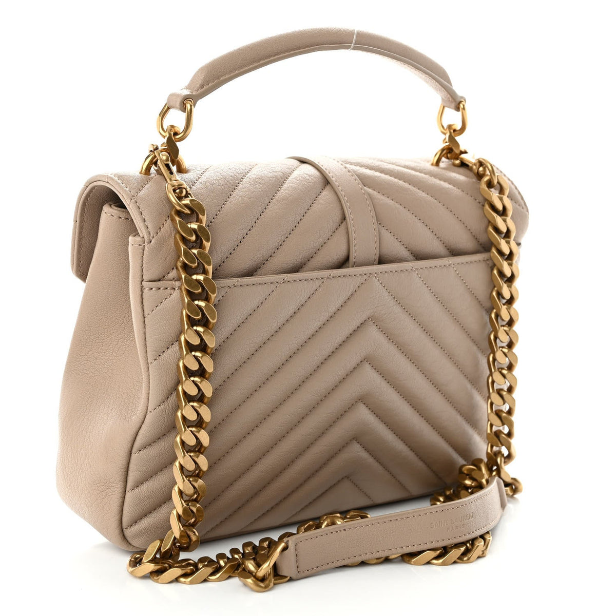 Yves Saint Laurent Collège Medium Leather Shoulder Bag 2