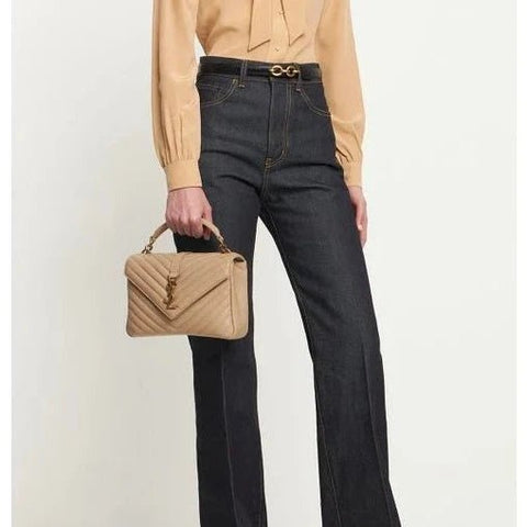Yves Saint Laurent Collège Medium Leather Shoulder Bag - BEAUTY BAR