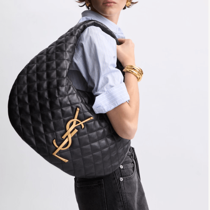Yves Saint Laurent Icare Hobo in Quilted Nappa 2