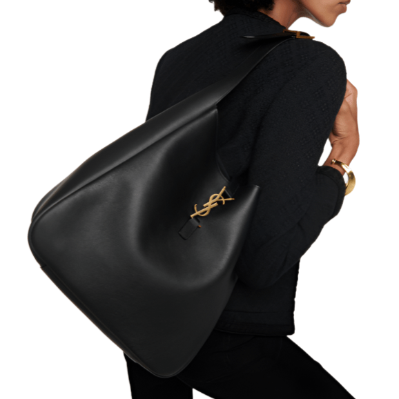 Saint Laurent Large Le 5 à 7 Leather Shoulder Bag 2
