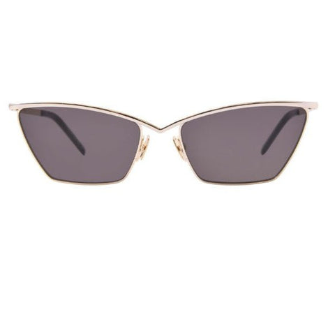 Yves Saint Laurent Sunglasses Women's Gold/Black Cat Eye - BEAUTY BAR