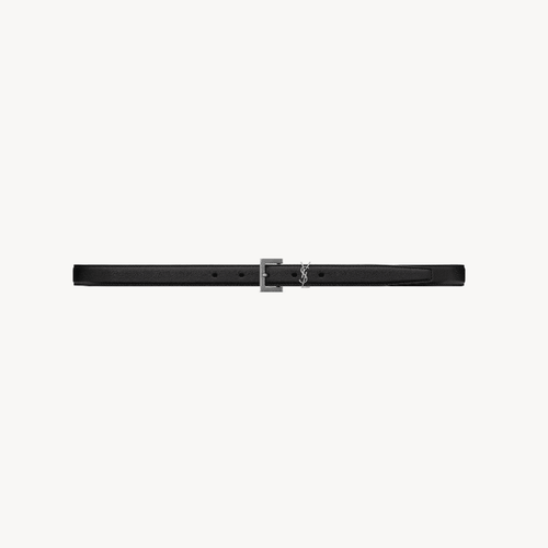 Yves Saint Laurent Thin Belt In Smooth Leather - BEAUTY BAR