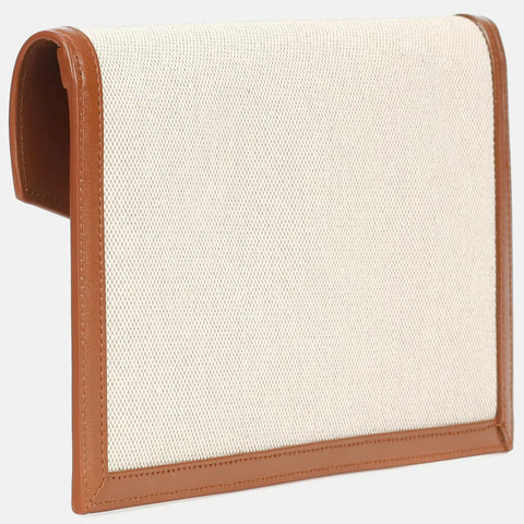 Yves Saint Laurent Uptown Canvas Clutch - BEAUTY BAR