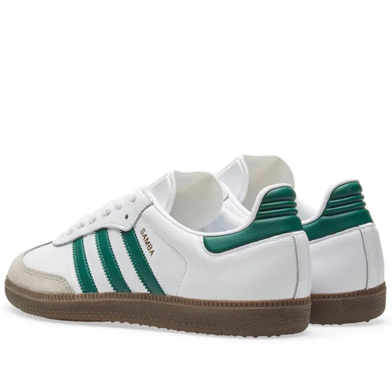 Adidas Samba OG White & Green 5